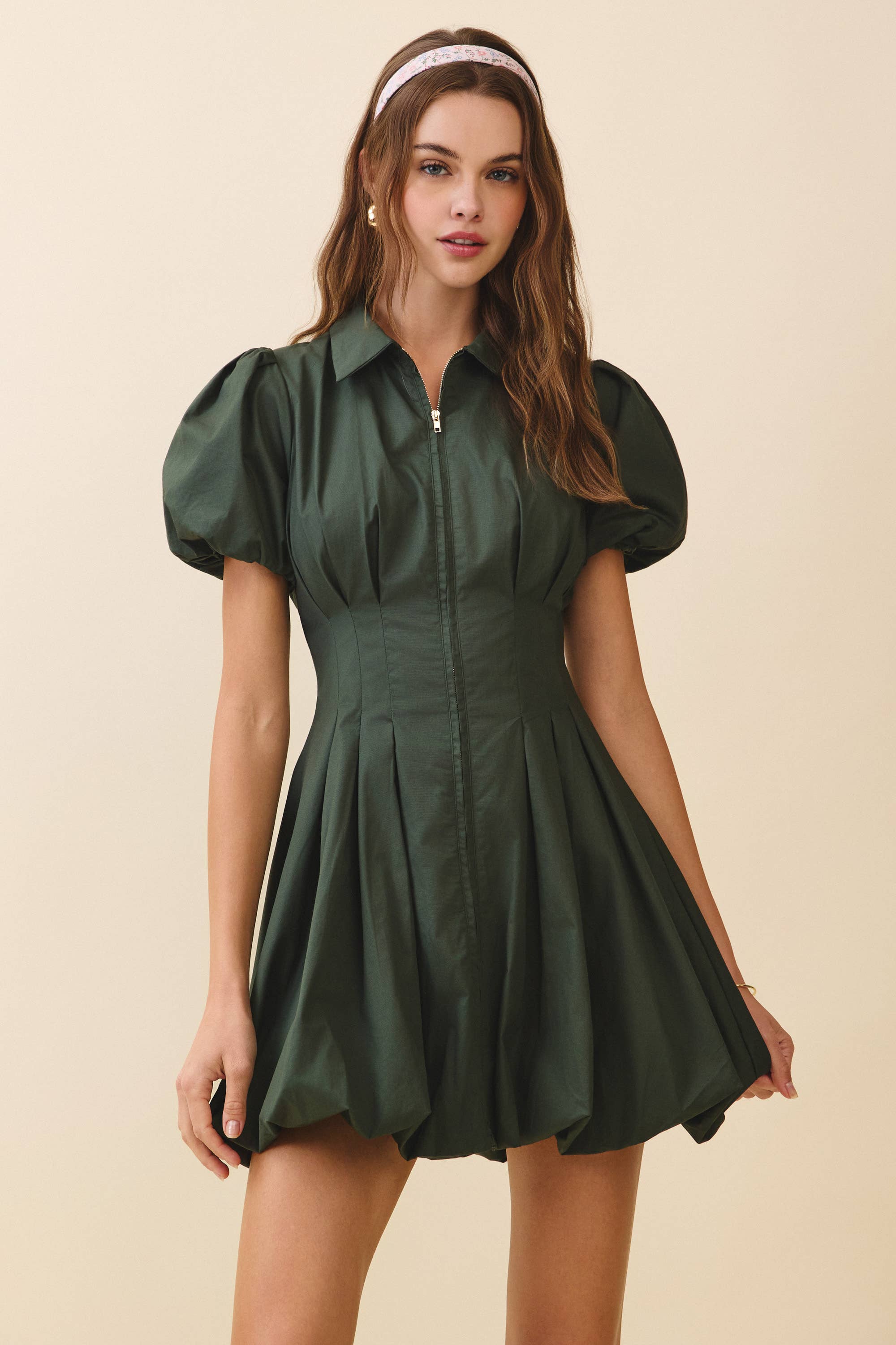 Forrest Flare Bubble Dress