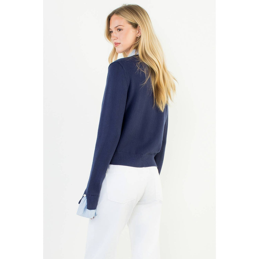 The Pearl Prep Collar Top