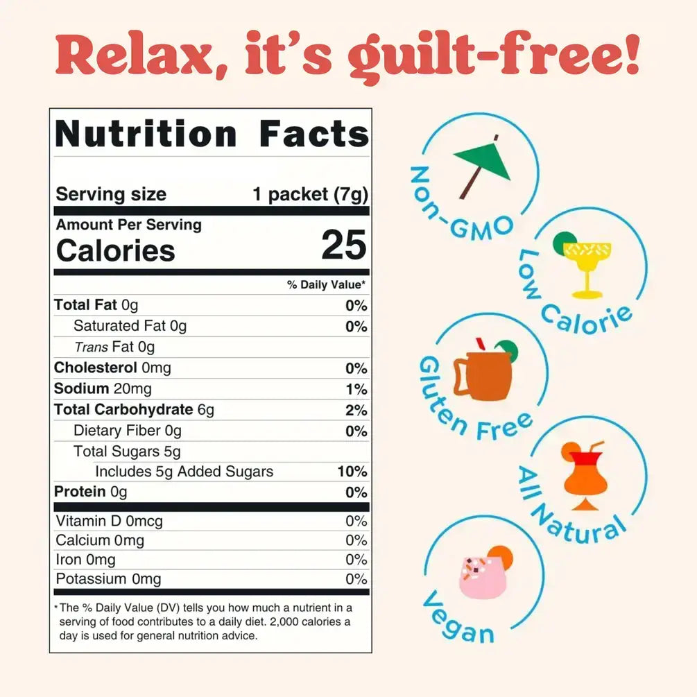 Black Cherry Old Fashioned Cocktail Mixer - Single Packs