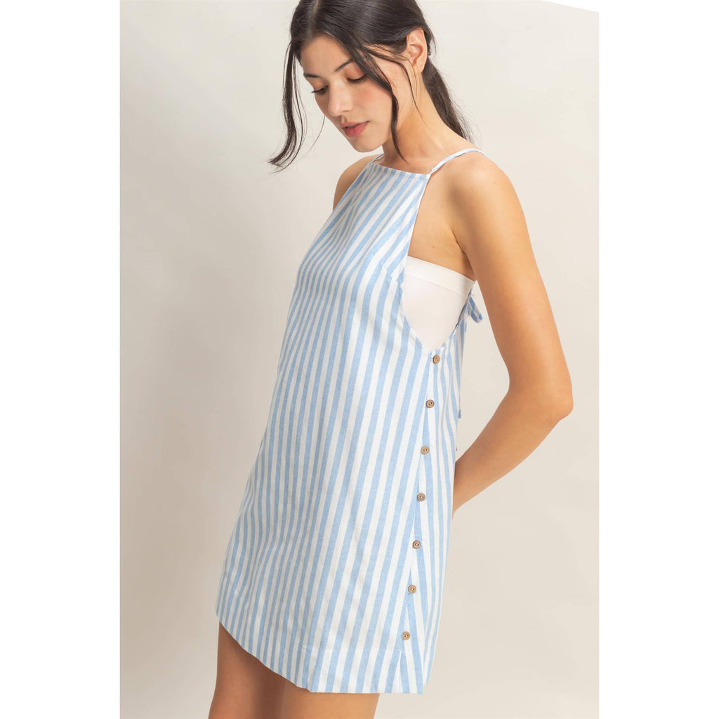 Blue Skies Mini Dress