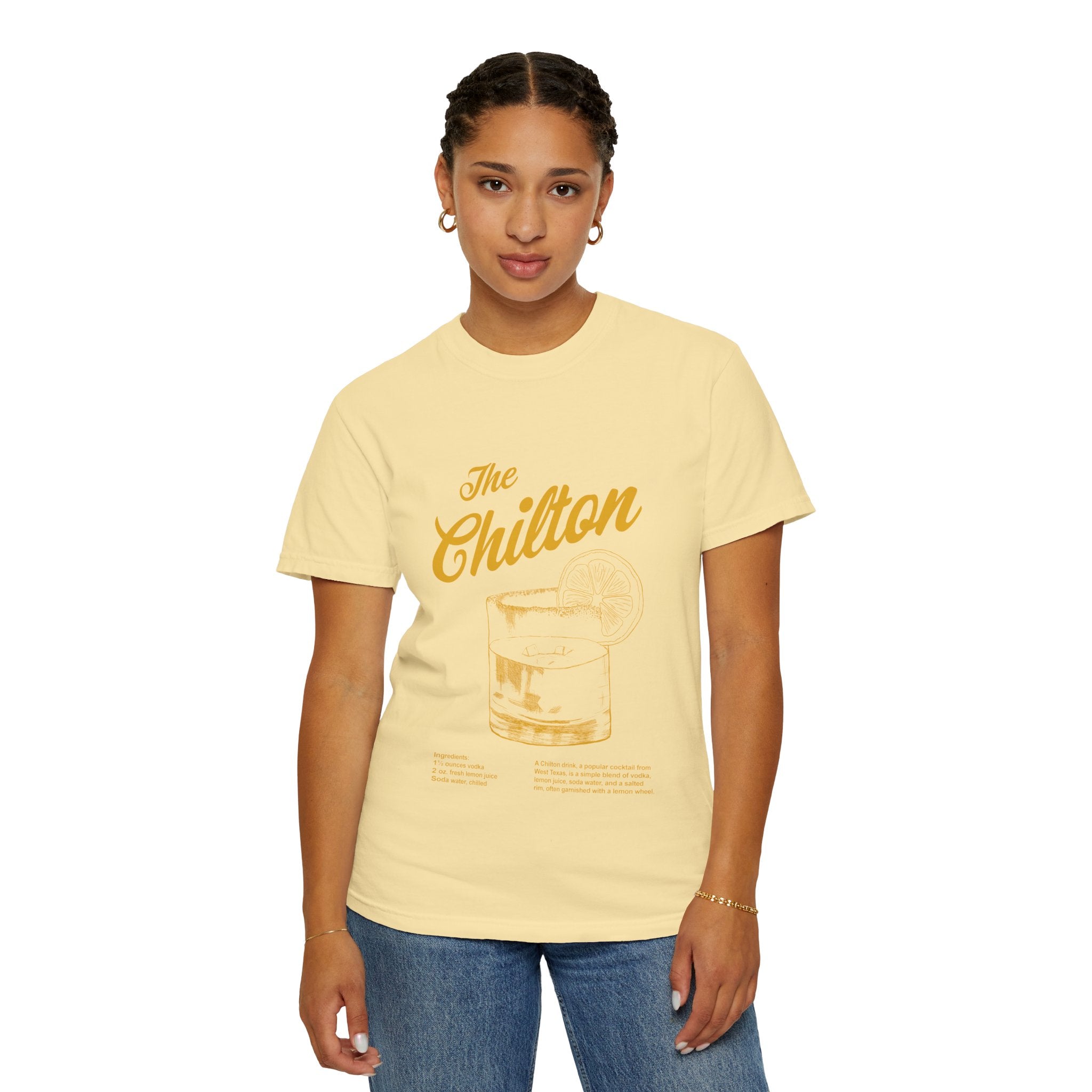 The Chilton Shirt | Cocktail Shirt | Summer Shirt | Graphic Tee | Lemon Vodka Soda Shirt