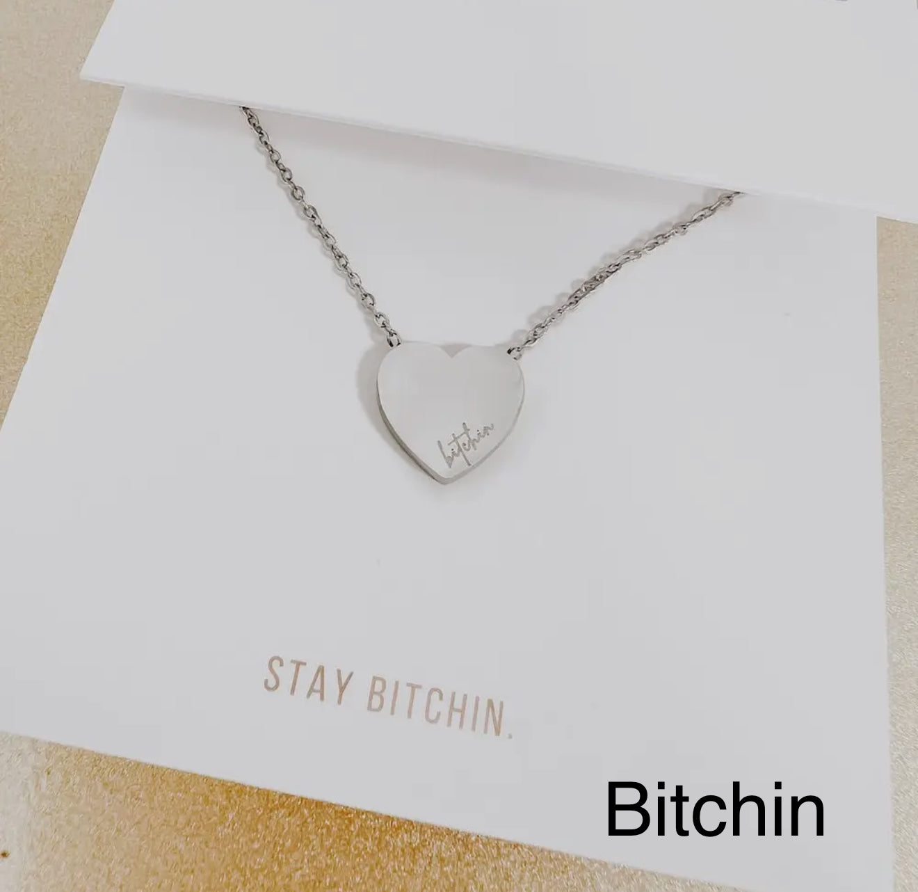 Salty Heart Gift Necklace - Waterproof