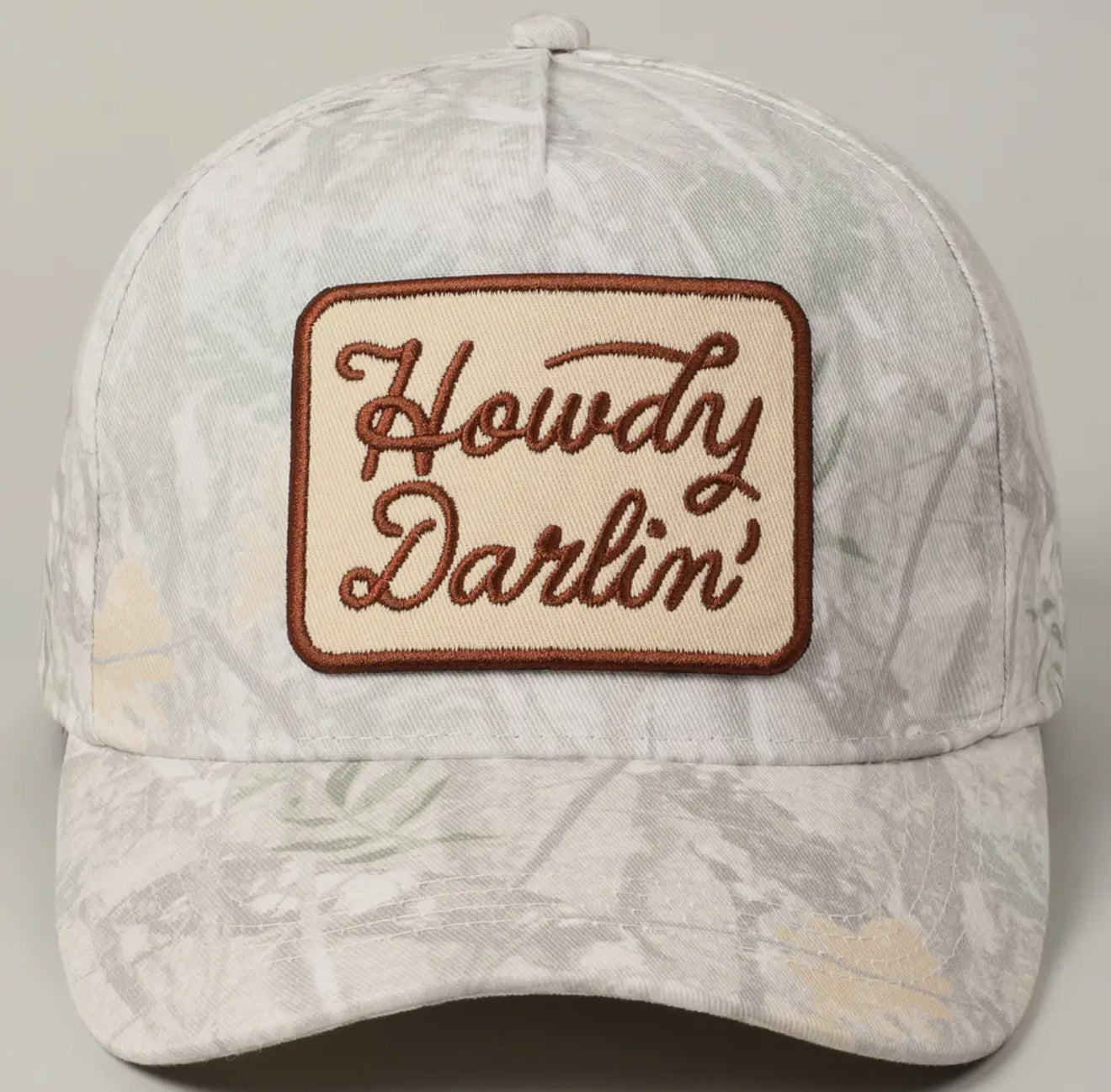 Howdy Darlin' Camo Trucker Hat