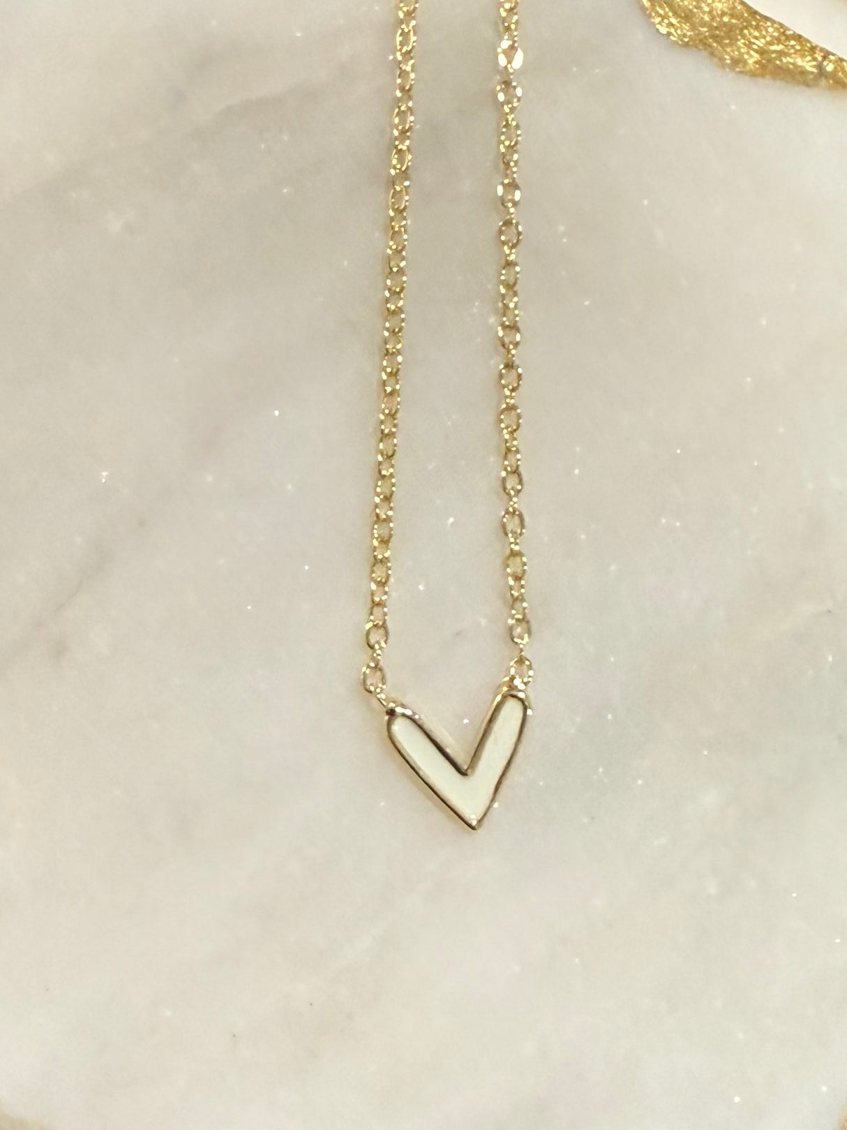 Abstract Heart necklace