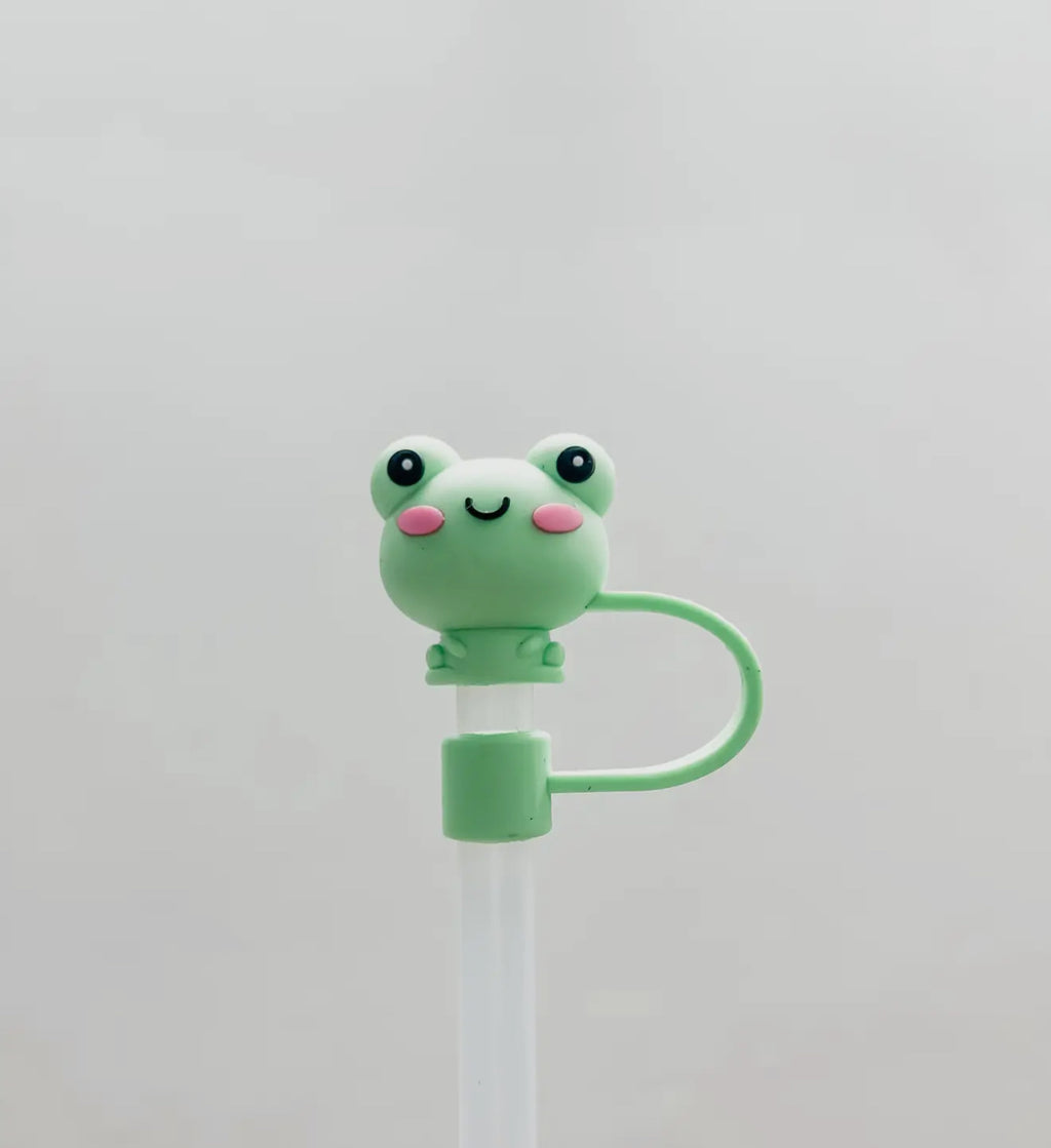 Animal 10mm Straw toppers