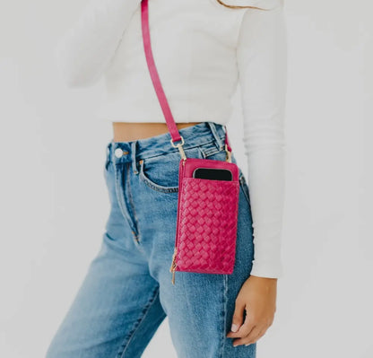 Woven Double Duty Phone Bag