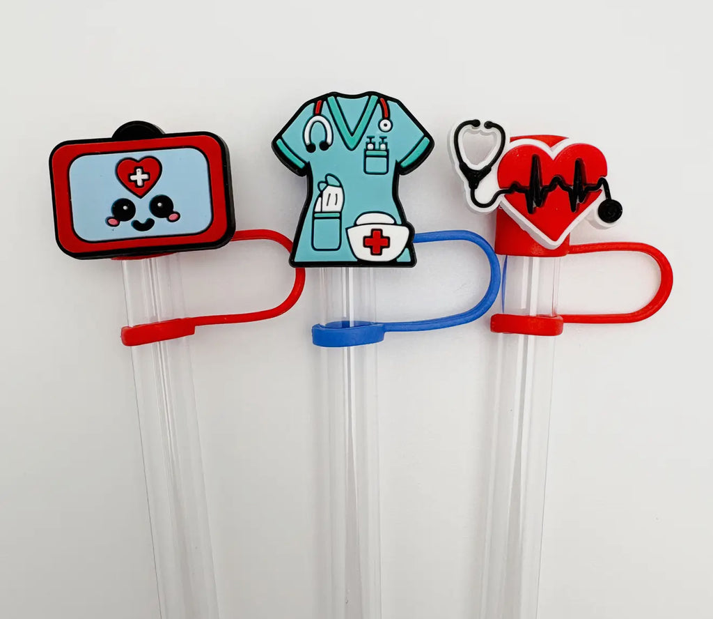 Straw Topper Pack of 3