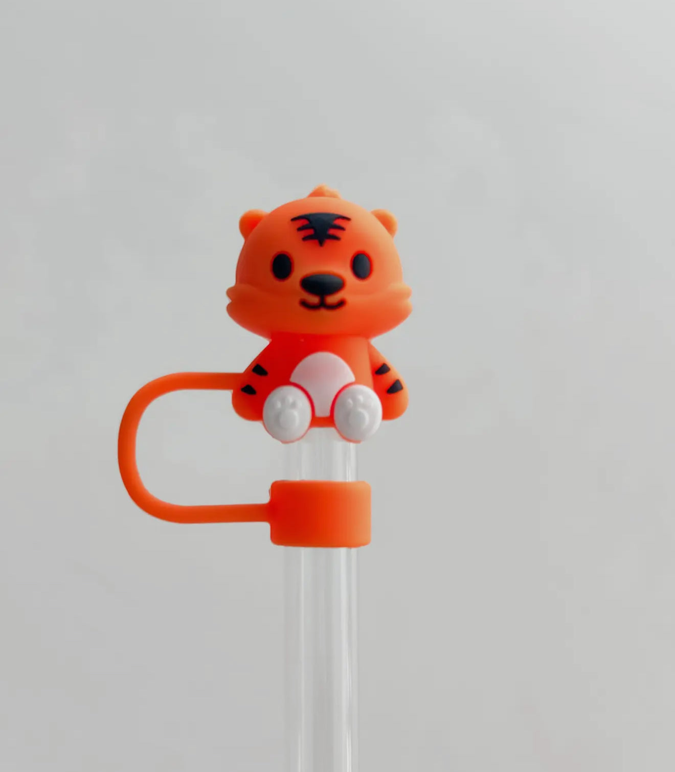 Animal 10mm Straw toppers