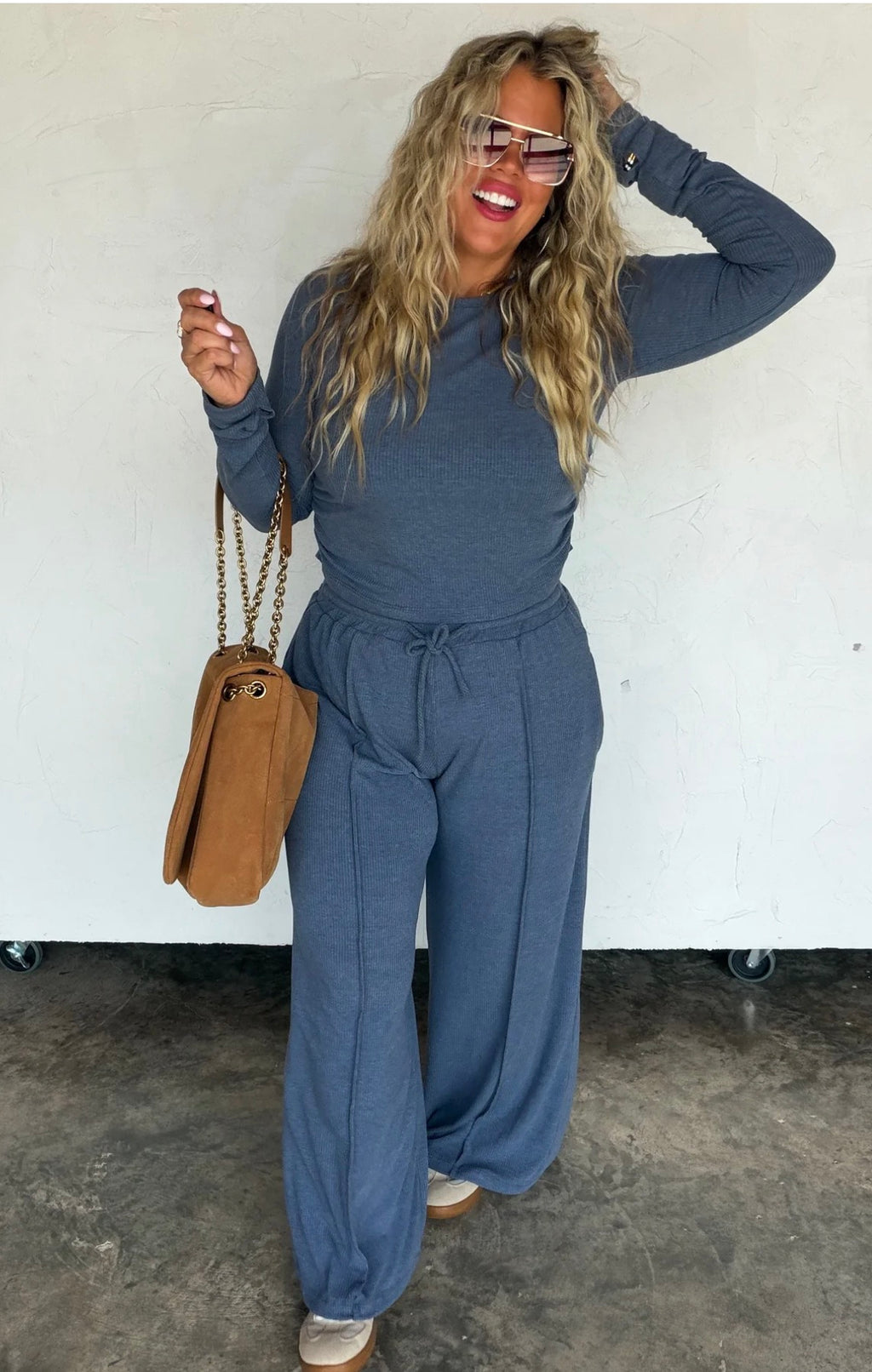 **PREORDER** SUNDAY RIBBED LOUNGE SETS