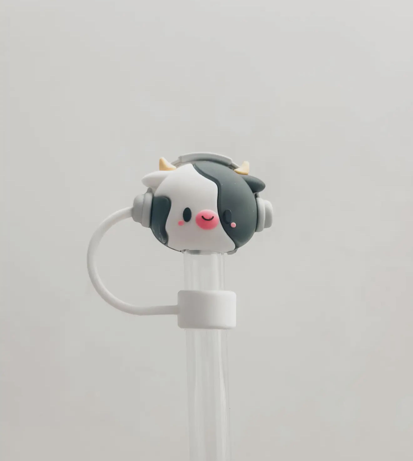 Animal 10mm Straw toppers