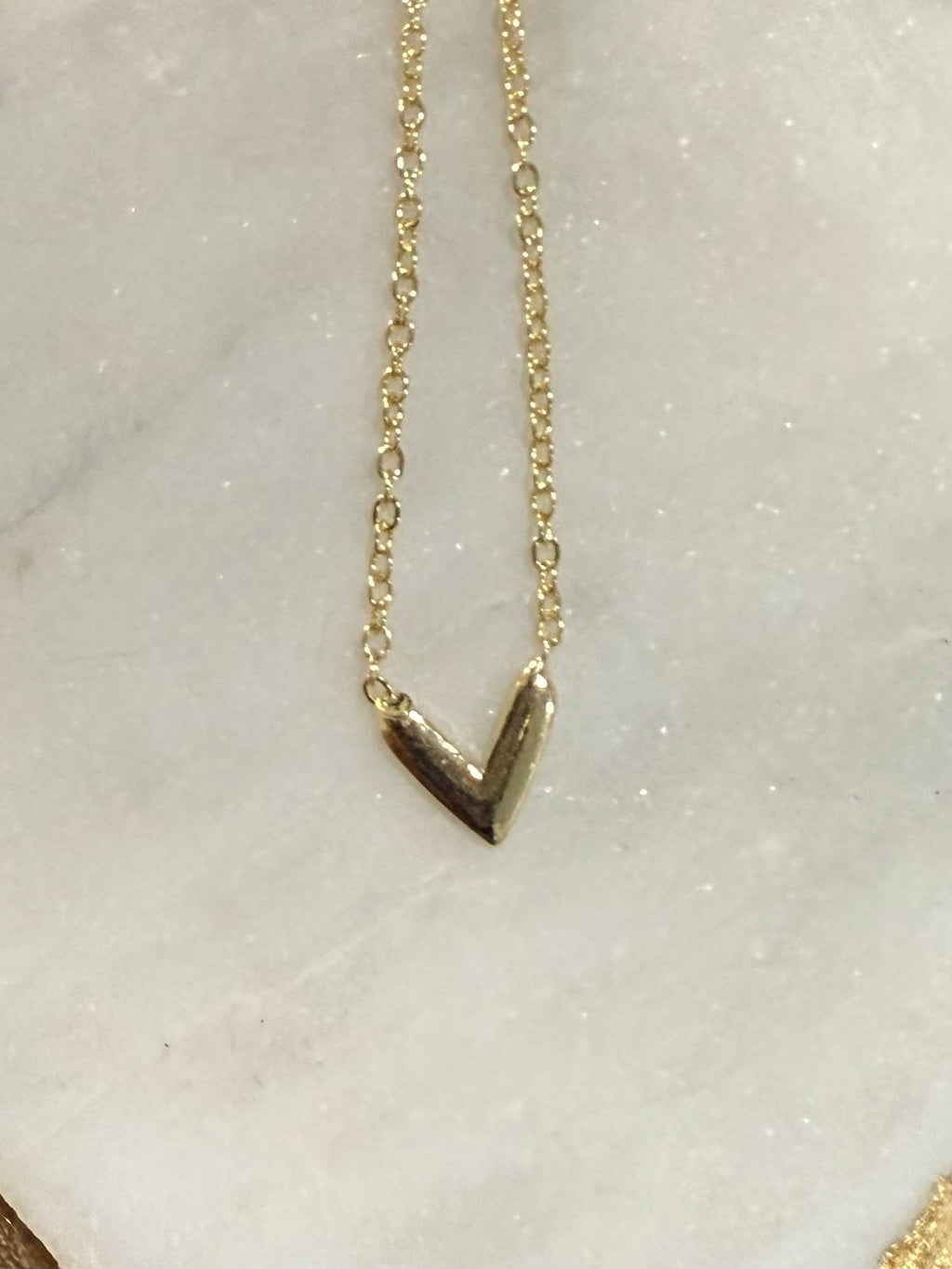 Abstract Heart necklace