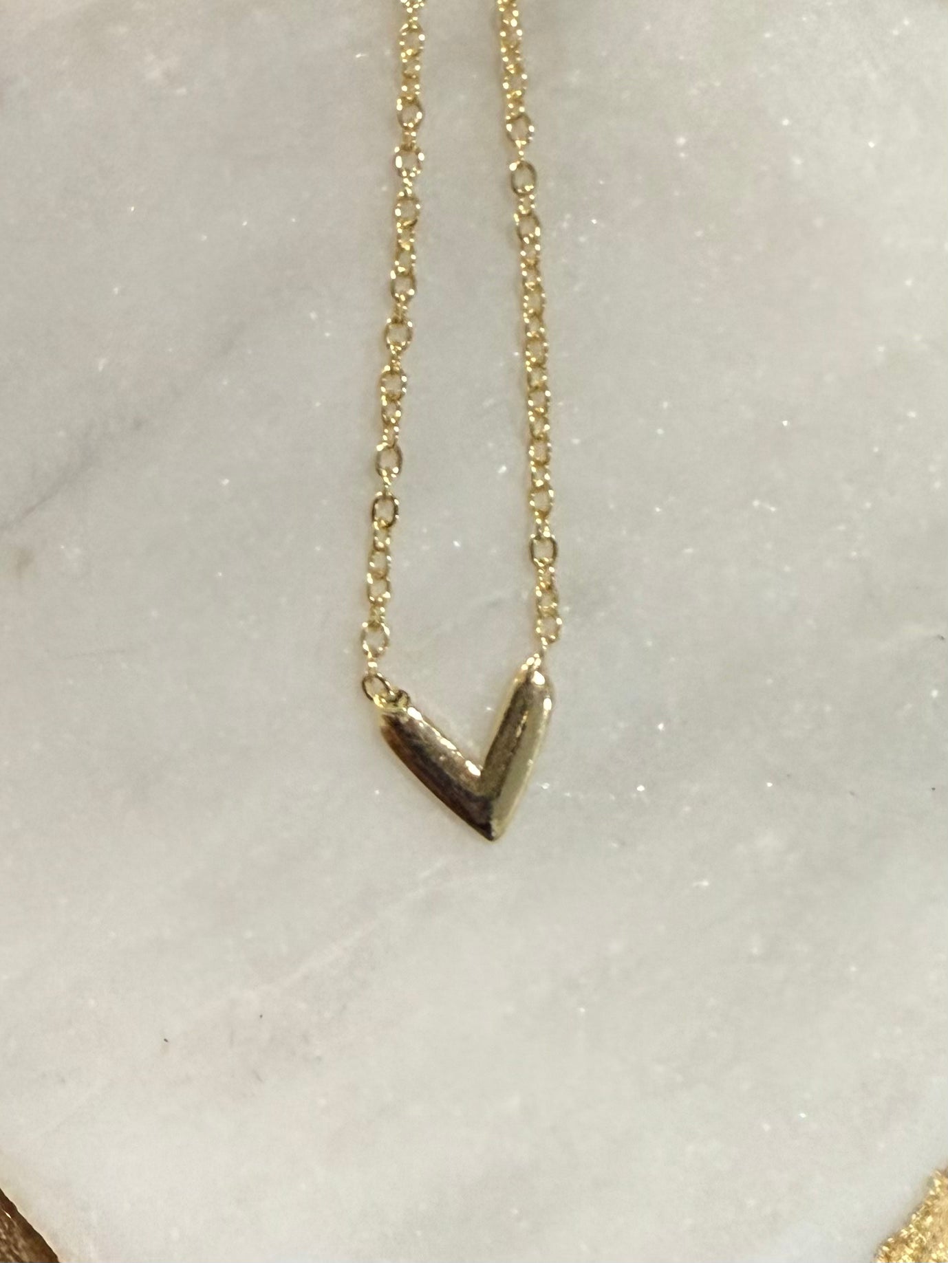 Abstract Heart necklace