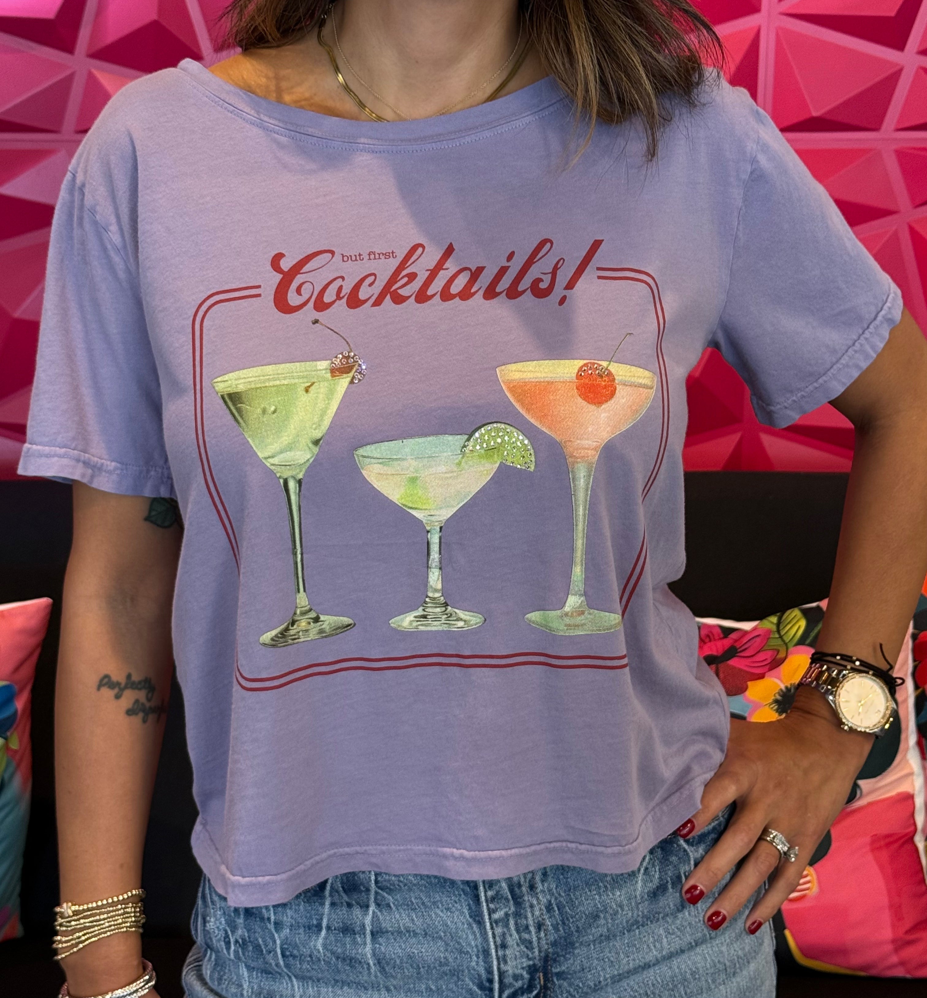 But first, Cocktails Tee