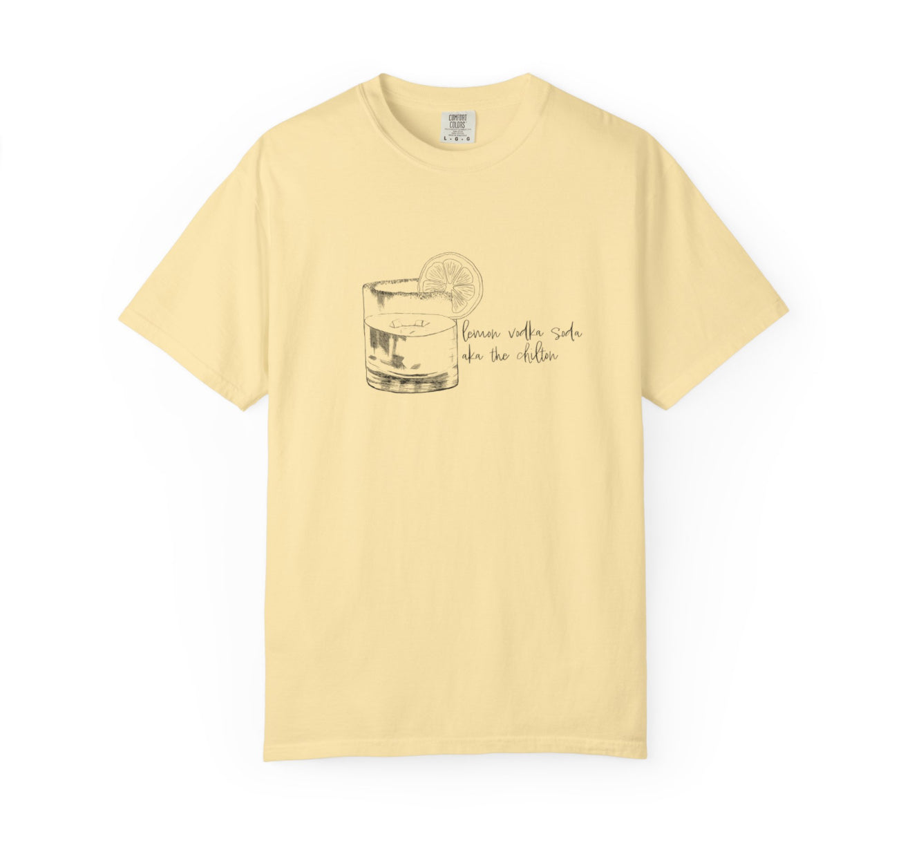 AKA The Chilton Tee (Banana color)