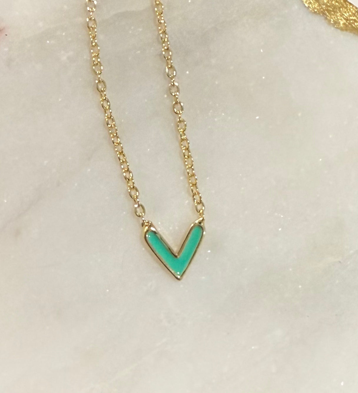 Abstract Heart necklace