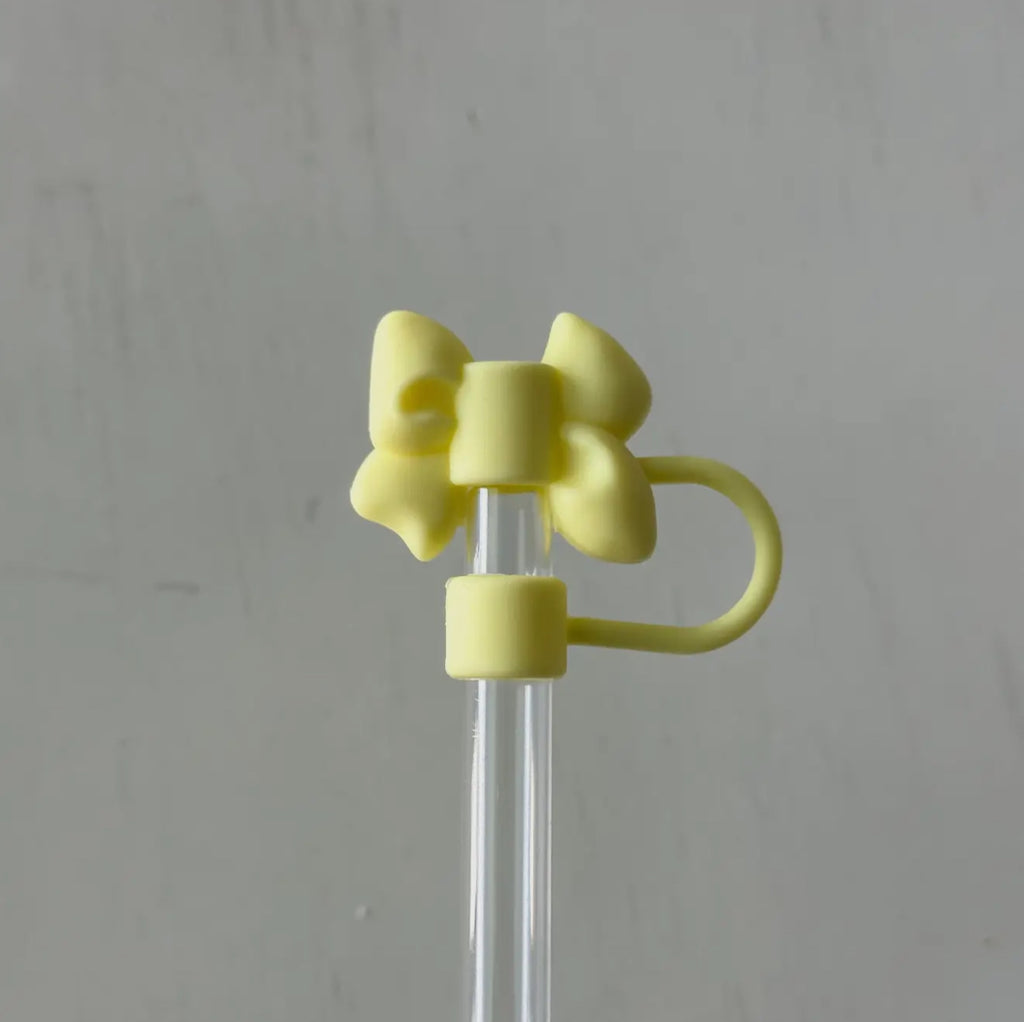 Bow 10mm Straw toppers