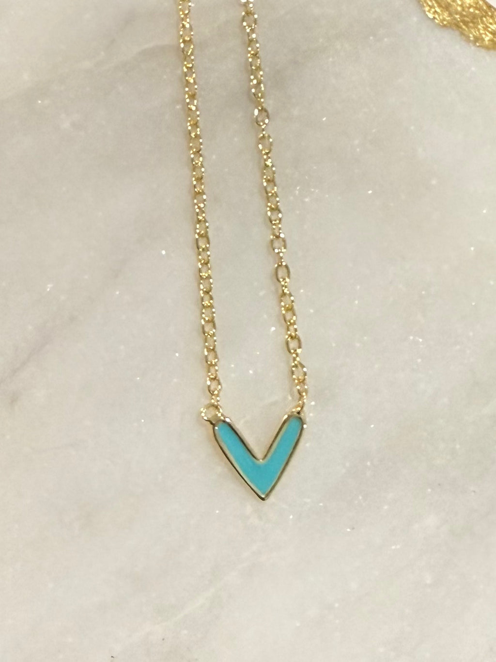 Abstract Heart necklace