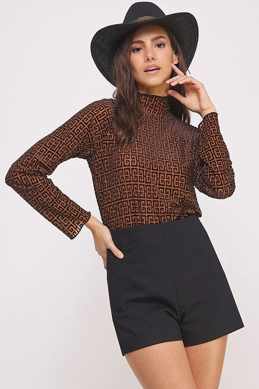 Geo print mesh top