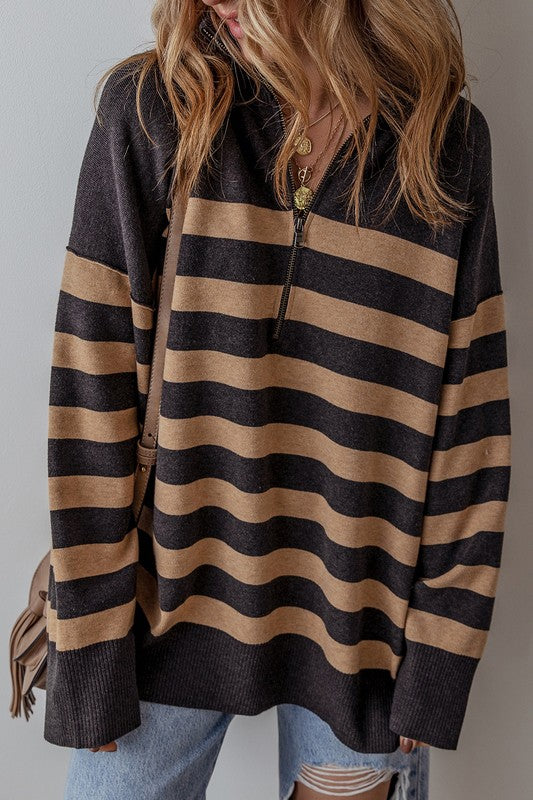 Colleen quarter zip sweater