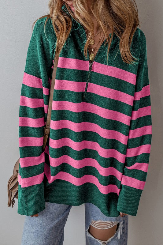 Colleen quarter zip sweater
