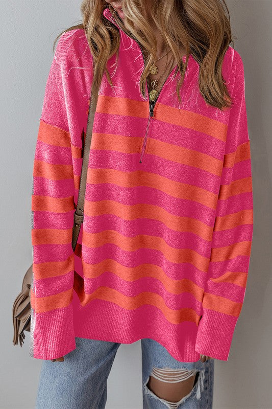 Colleen quarter zip sweater