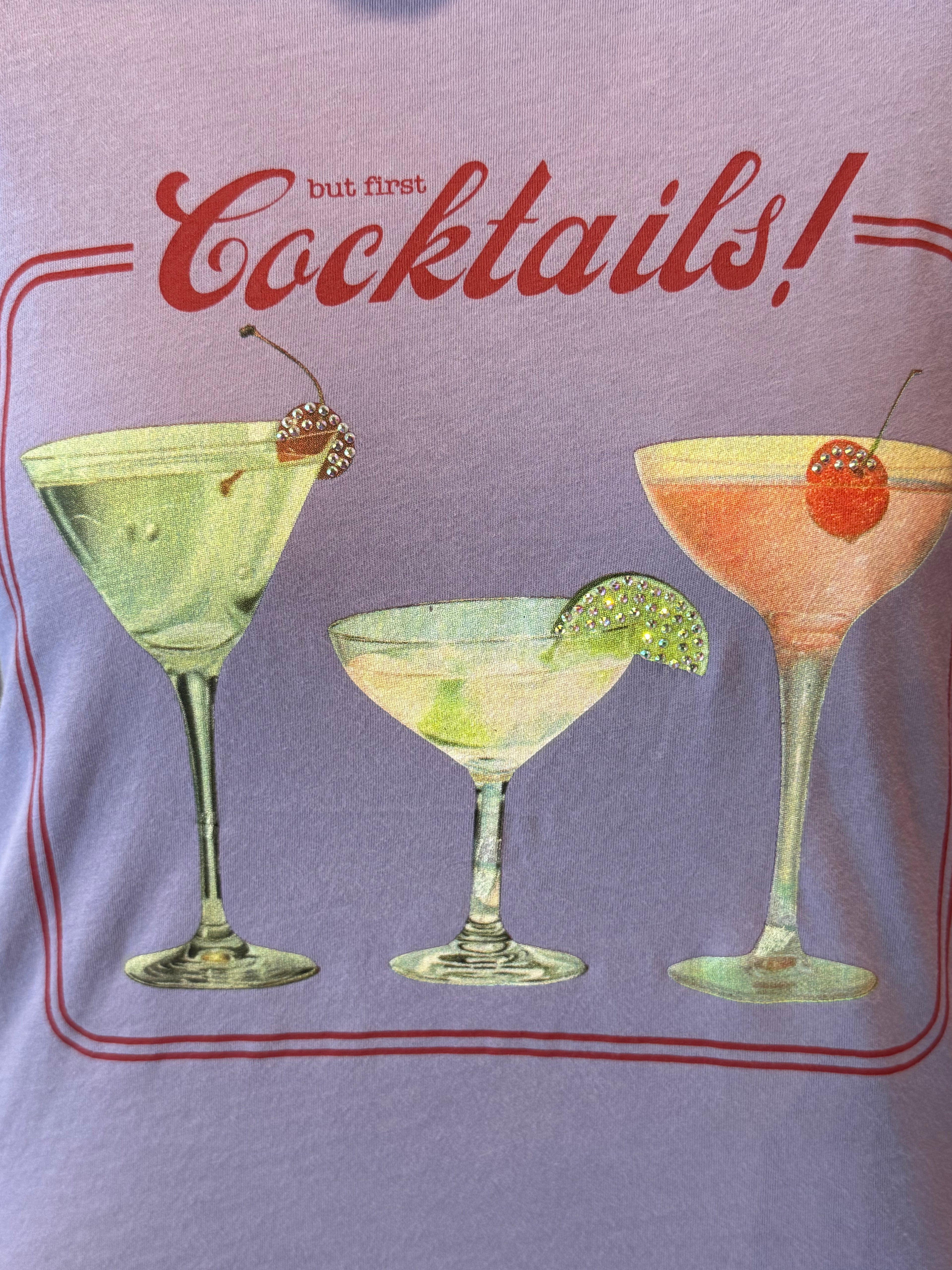 But first, Cocktails Tee