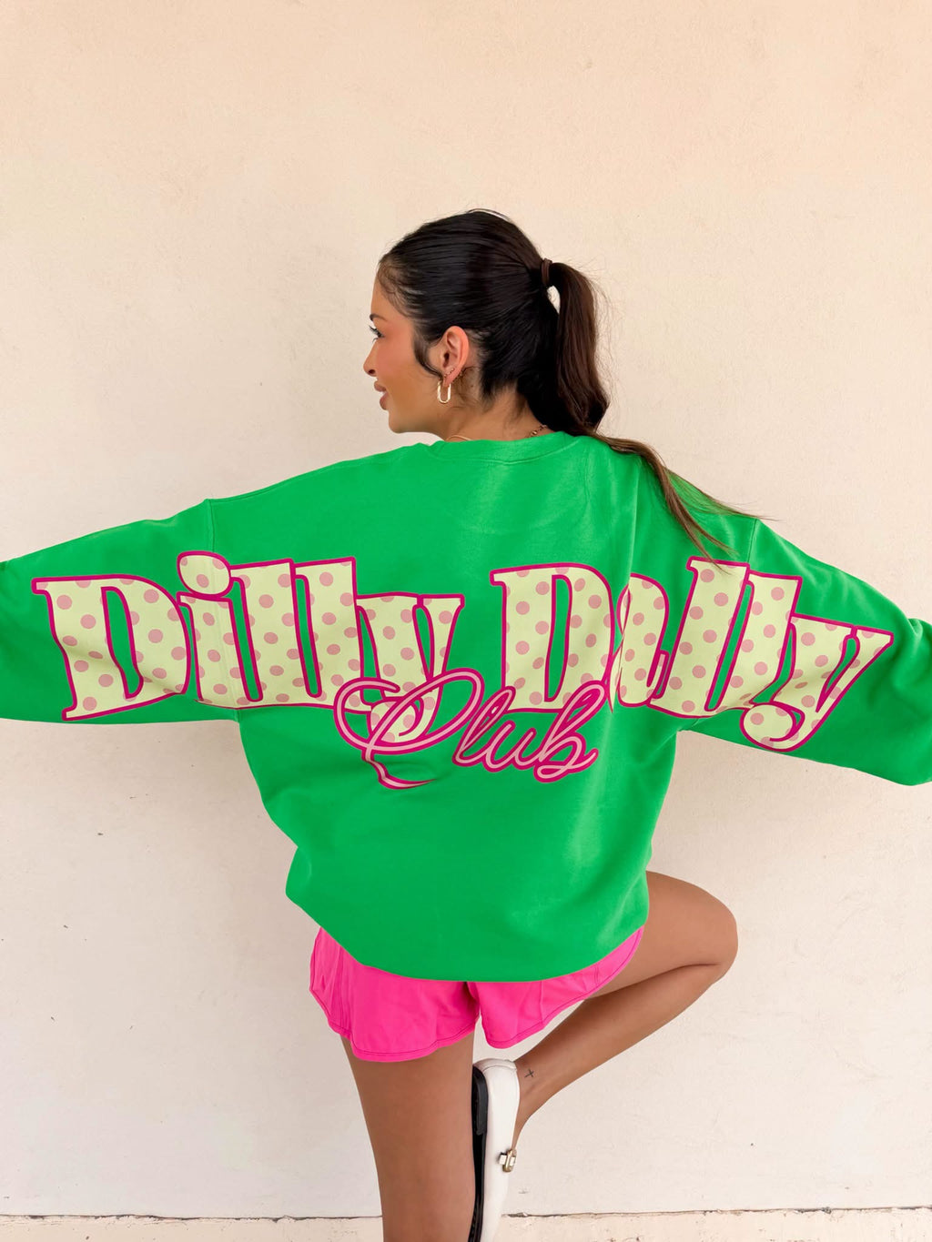Dilly Dally Club Crewneck
