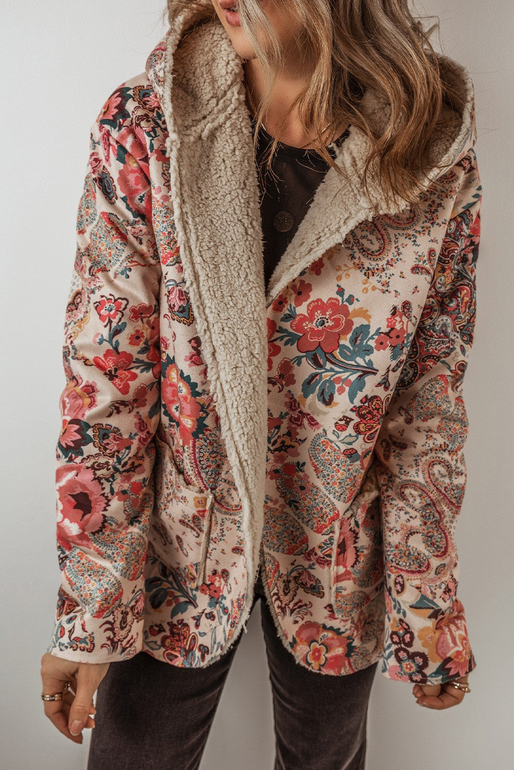 Paisley Hooded Jacket
