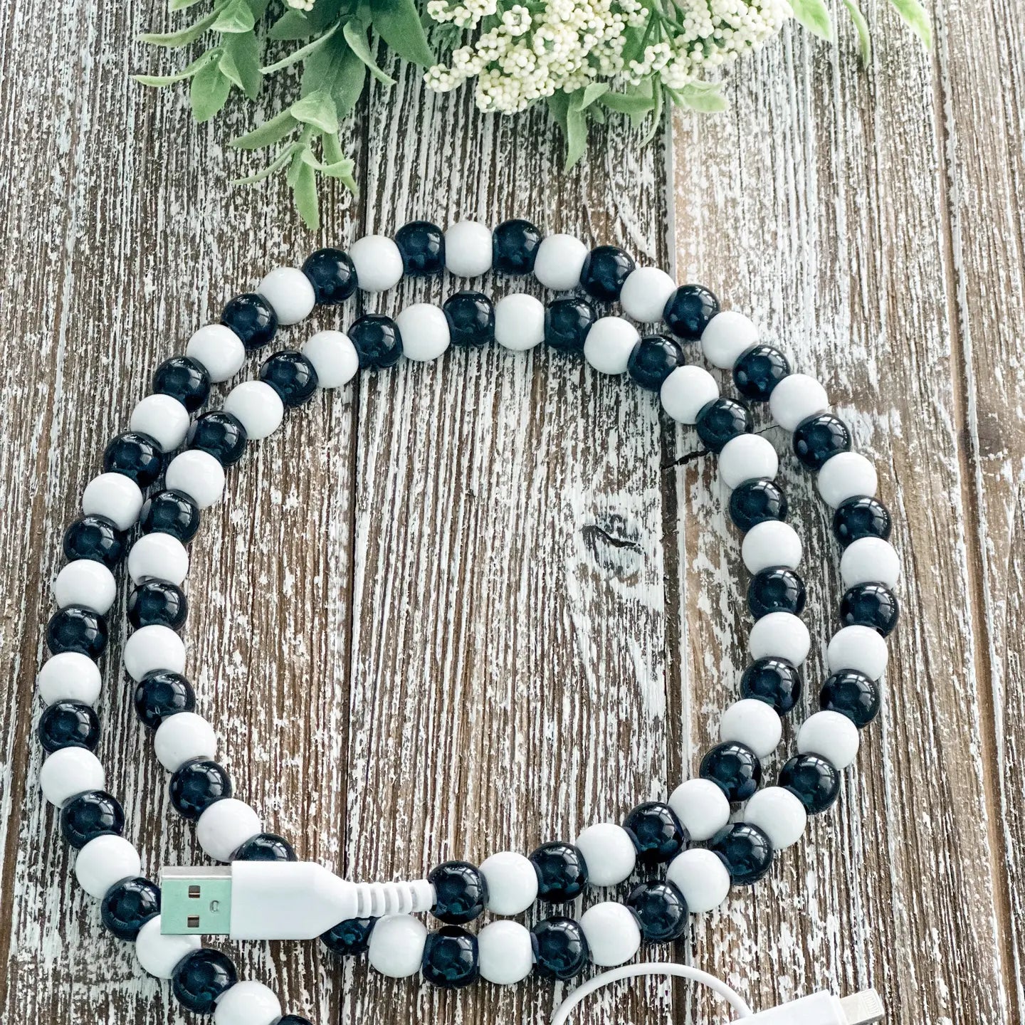 Beaded 2 in 1 Phone Charger