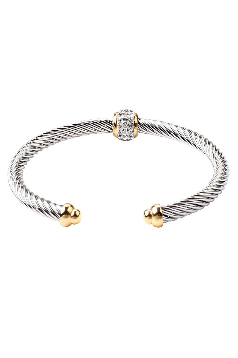 Stainless Steel Gold-Plated Bracelet