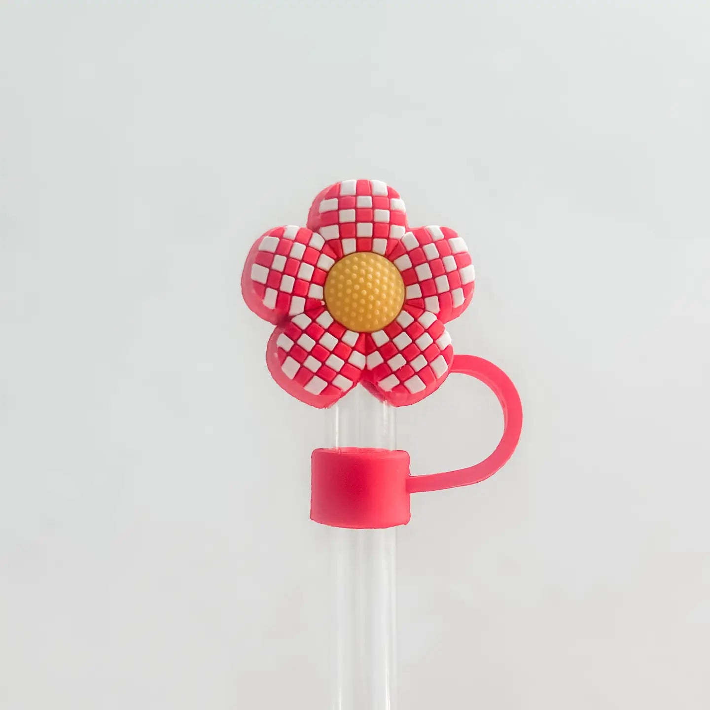 Flowers/cacti straw toppers