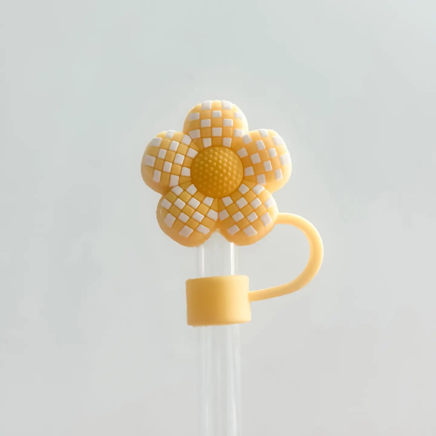 Flowers/cacti straw toppers