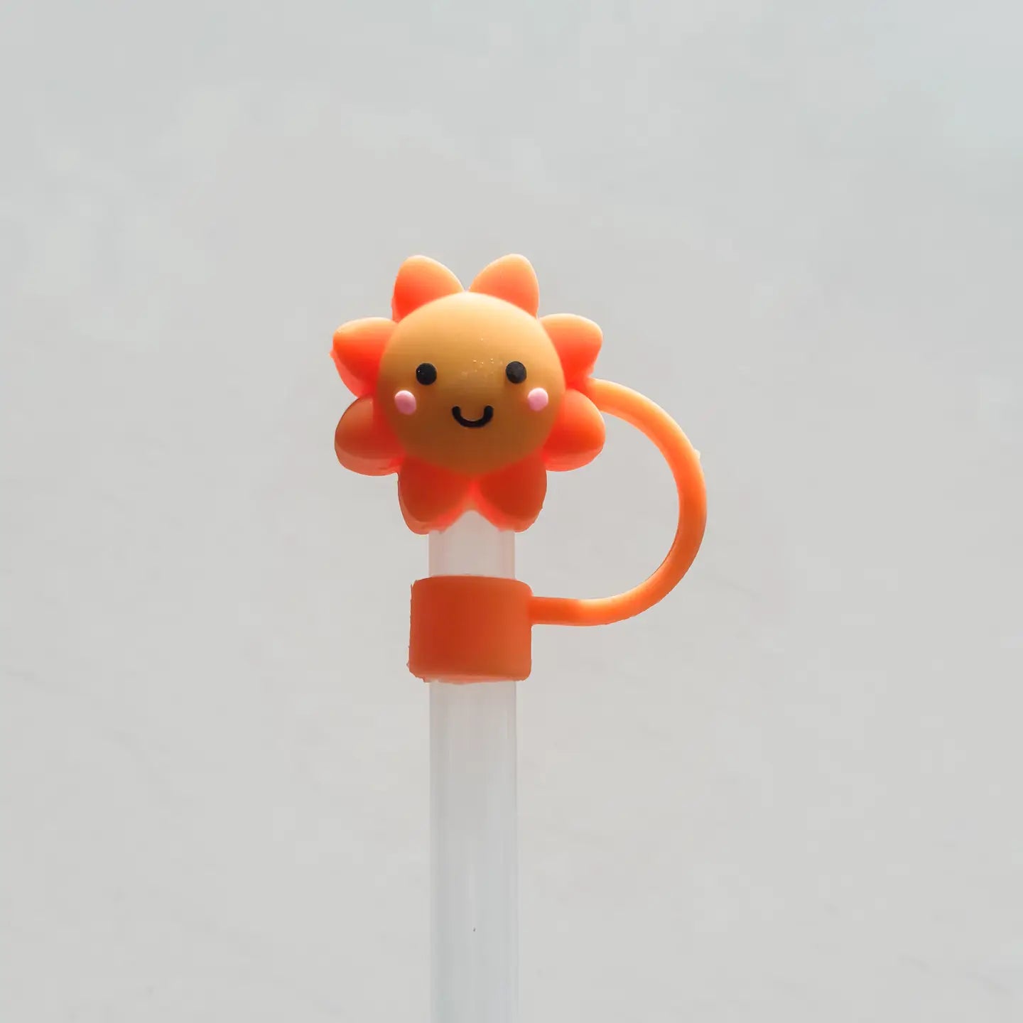 Flowers/cacti straw toppers