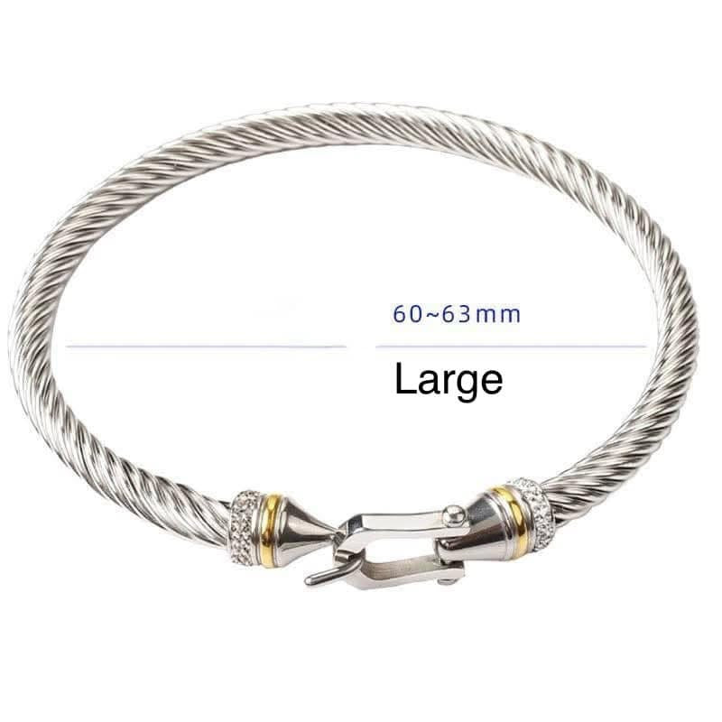 Stainless Steel Gold-Plated Bracelet