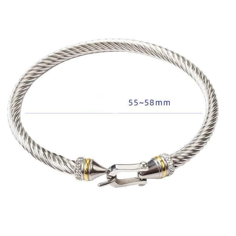 Stainless Steel Gold-Plated Bracelet