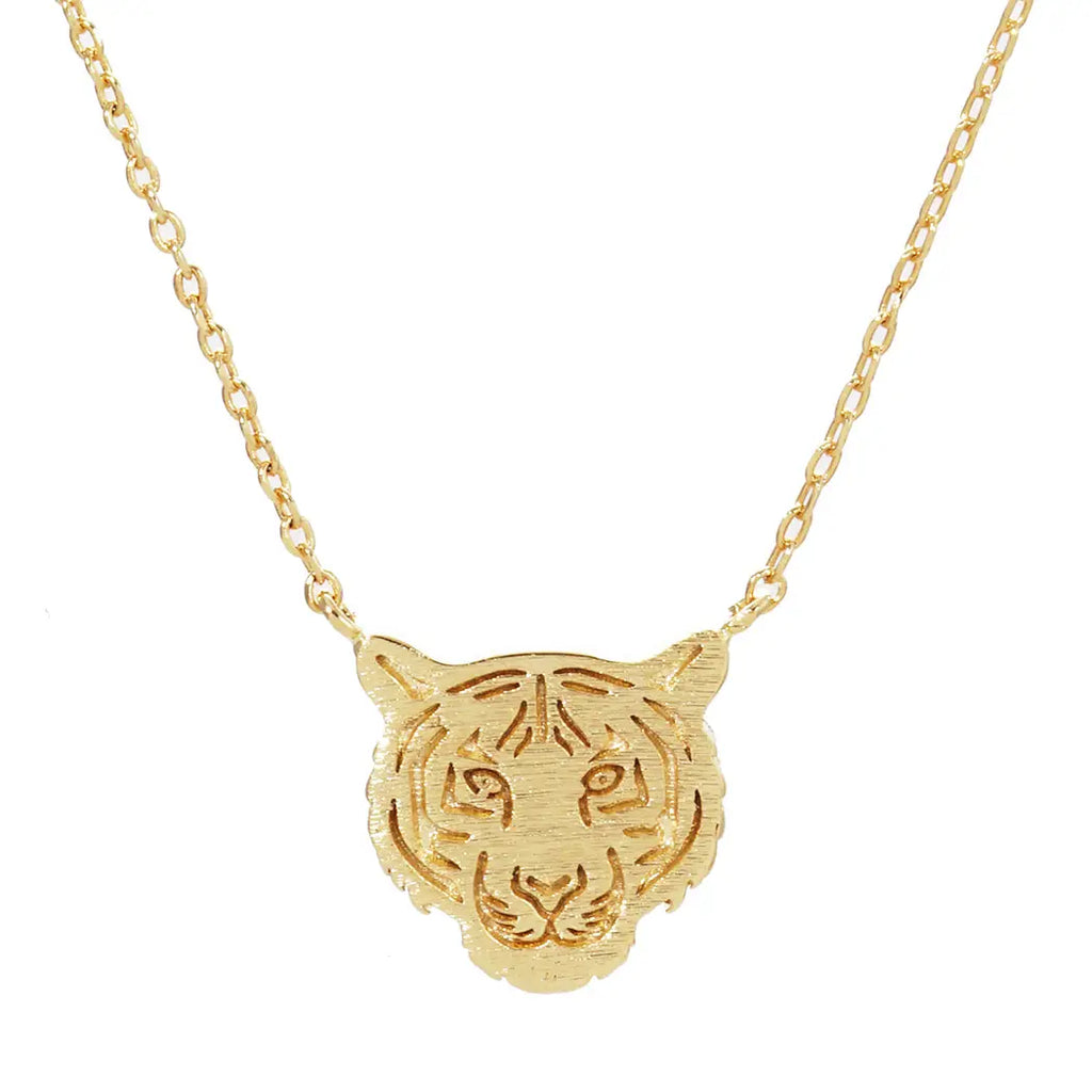 Tiger Face necklace
