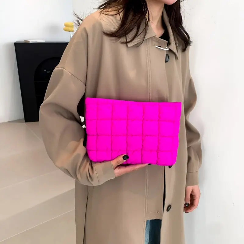 Quilted Puffy Bag