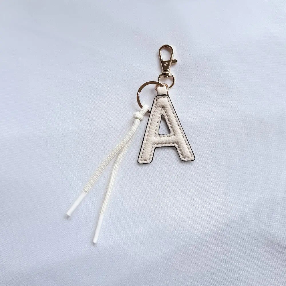 Initial bag charms