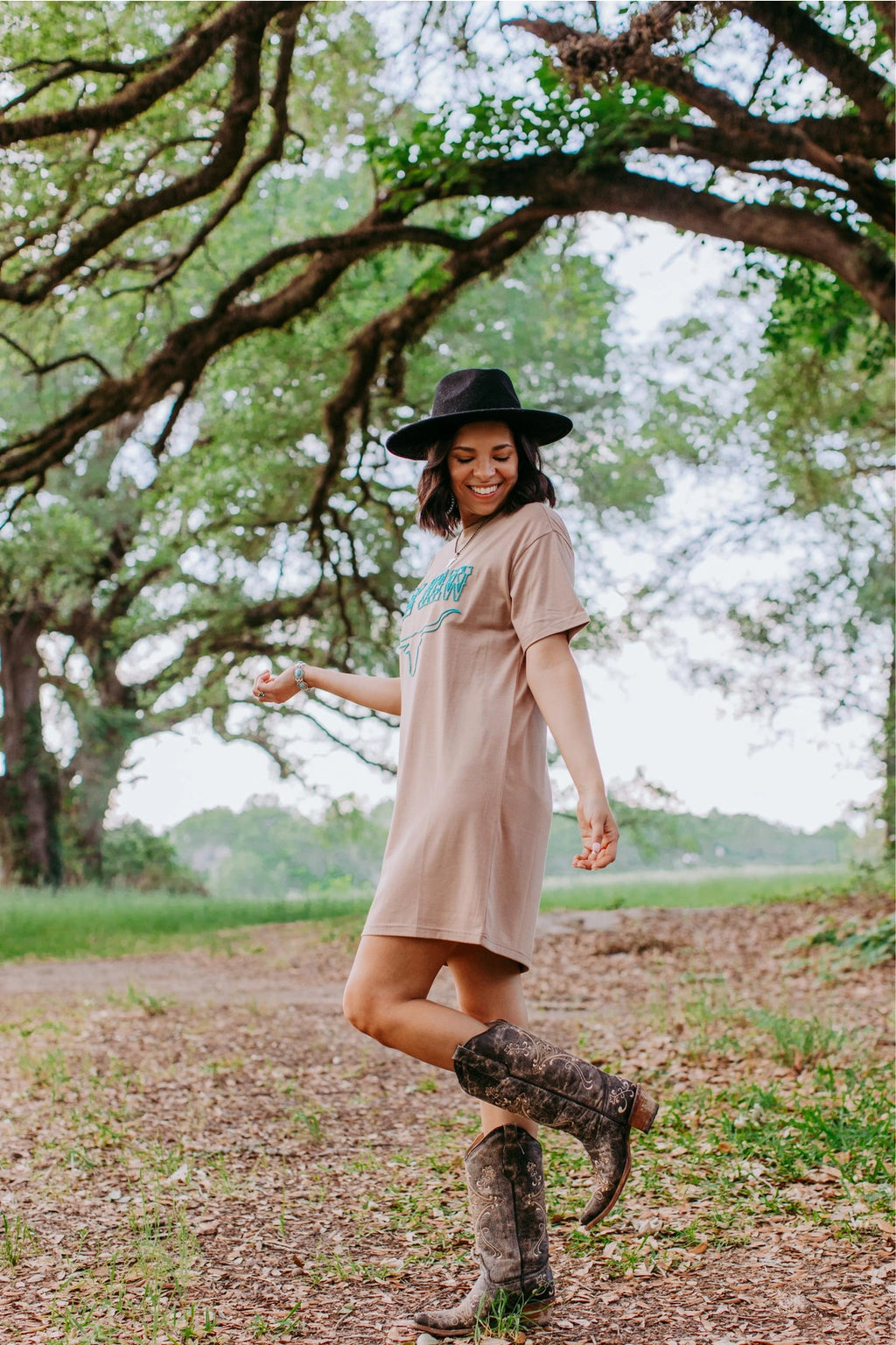 Yee Haw T-Shirt dress