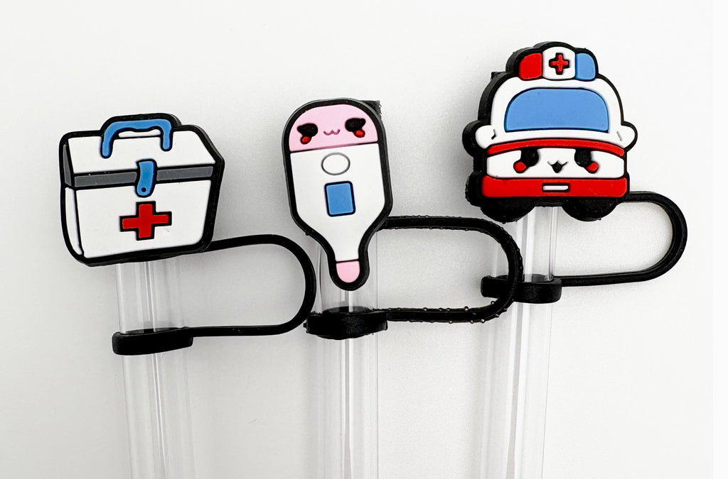 Straw Topper Pack of 3