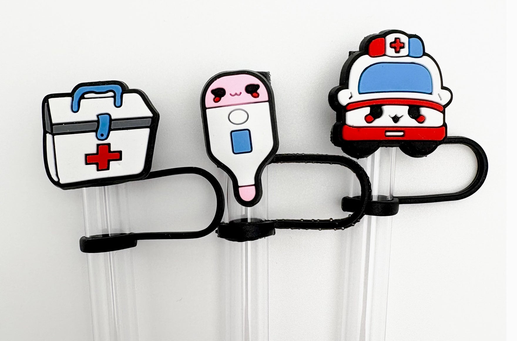 Straw Topper Pack of 3