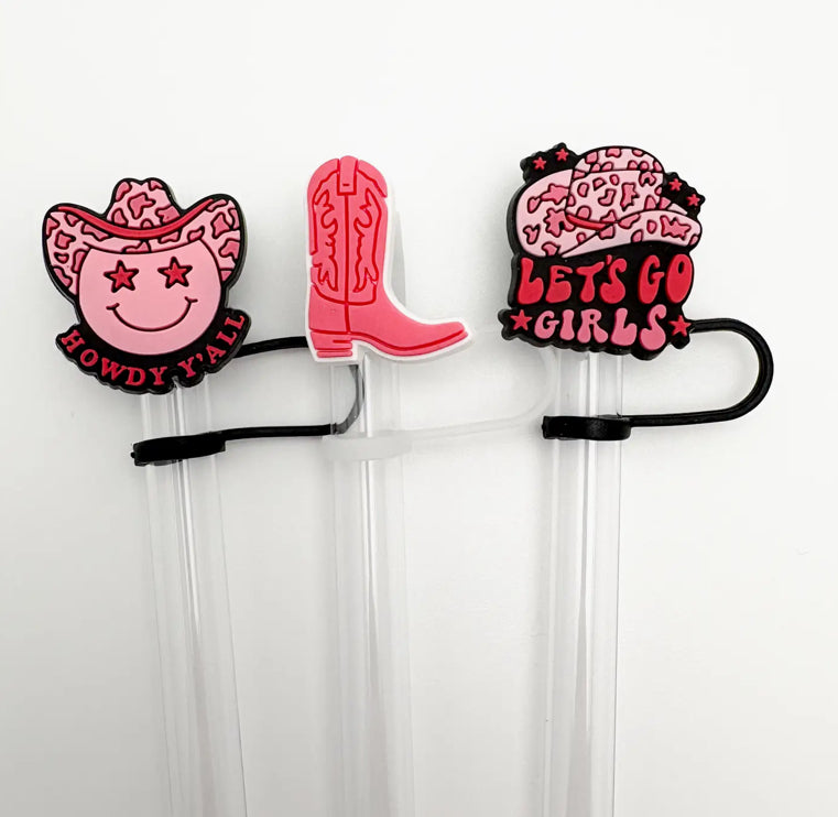 Straw Topper Pack of 3