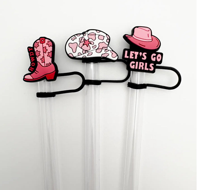 Straw Topper Pack of 3