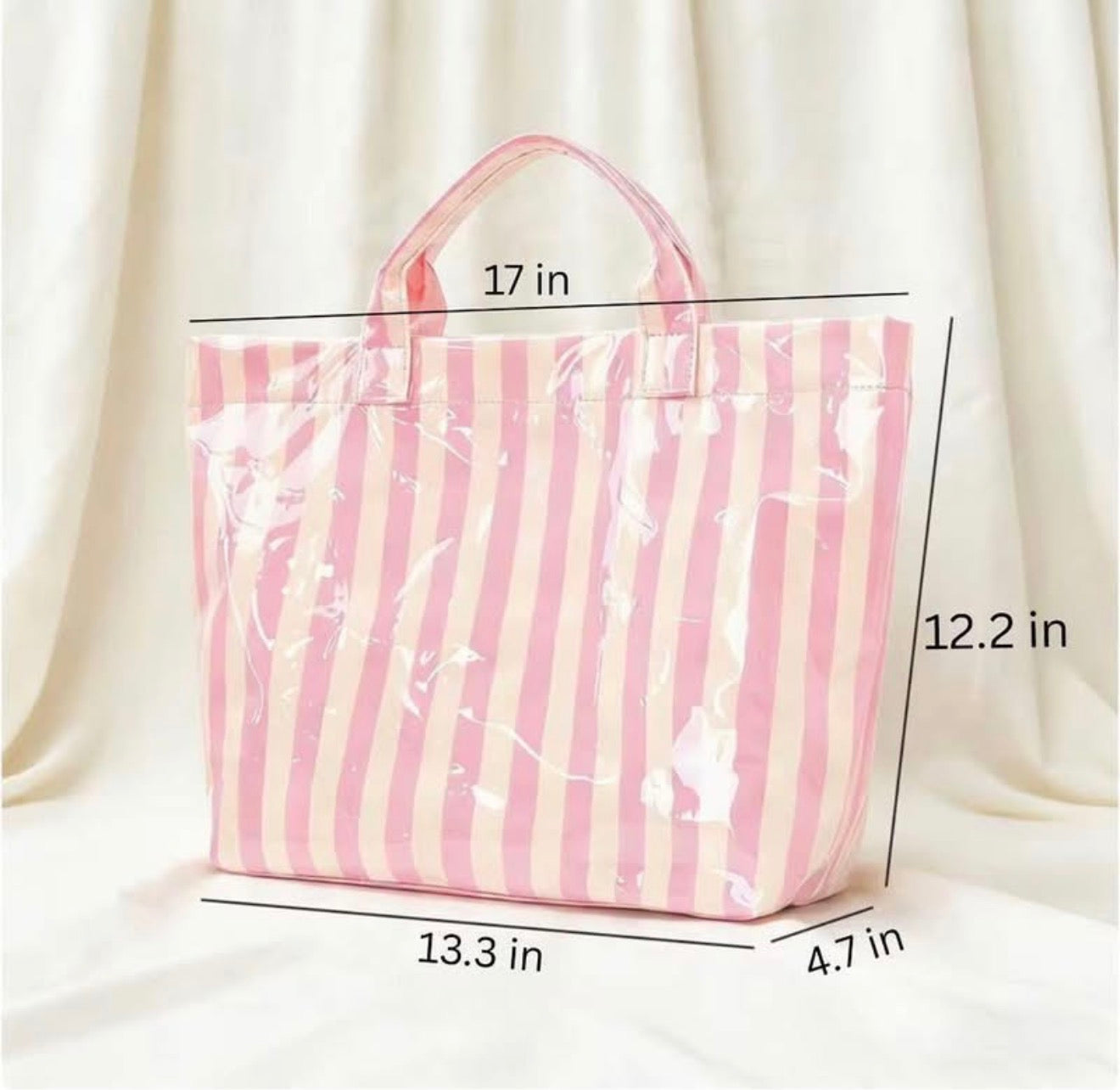 The Candy Stripe Totes