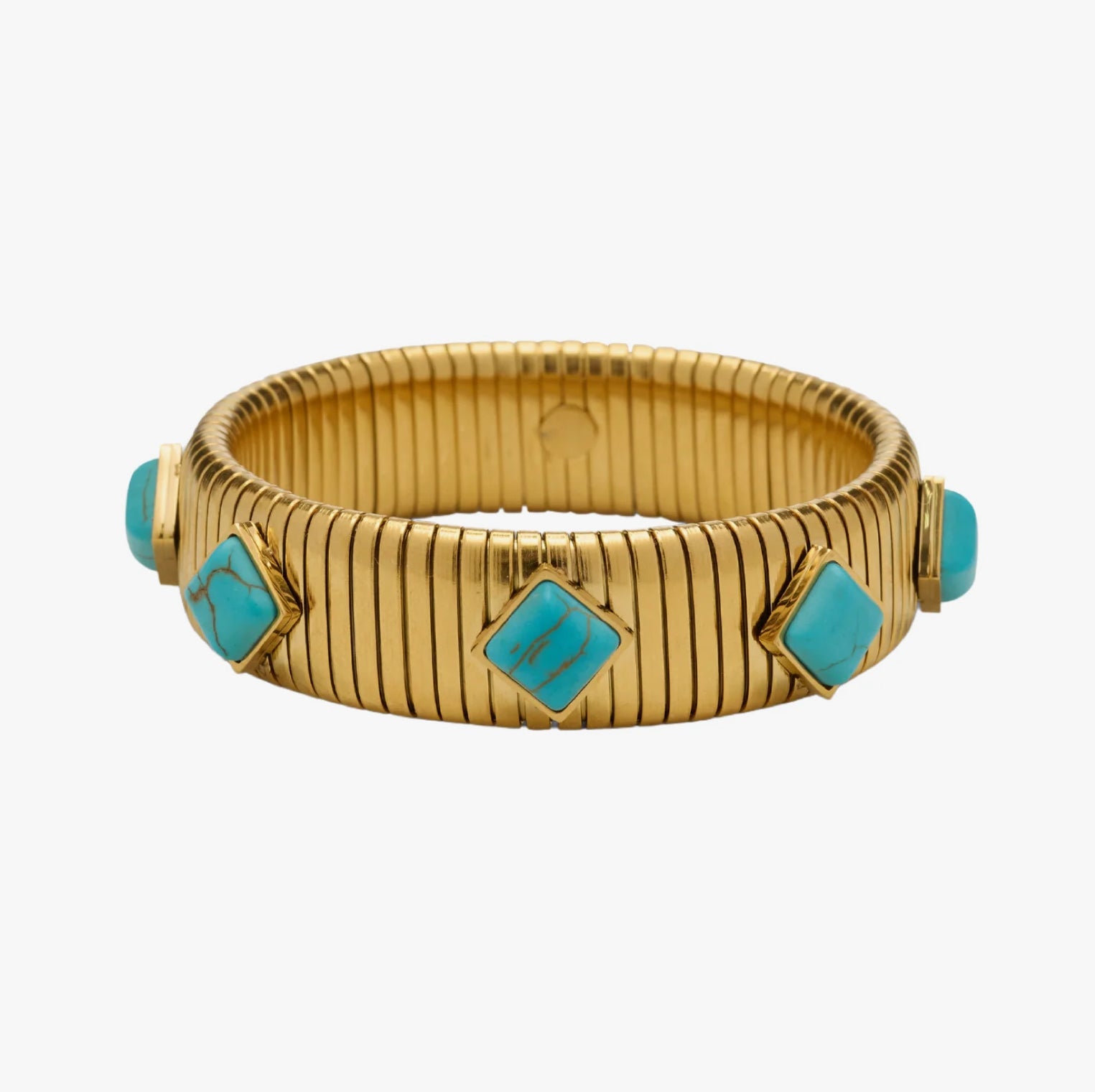 Turquoise Tube Bracelet