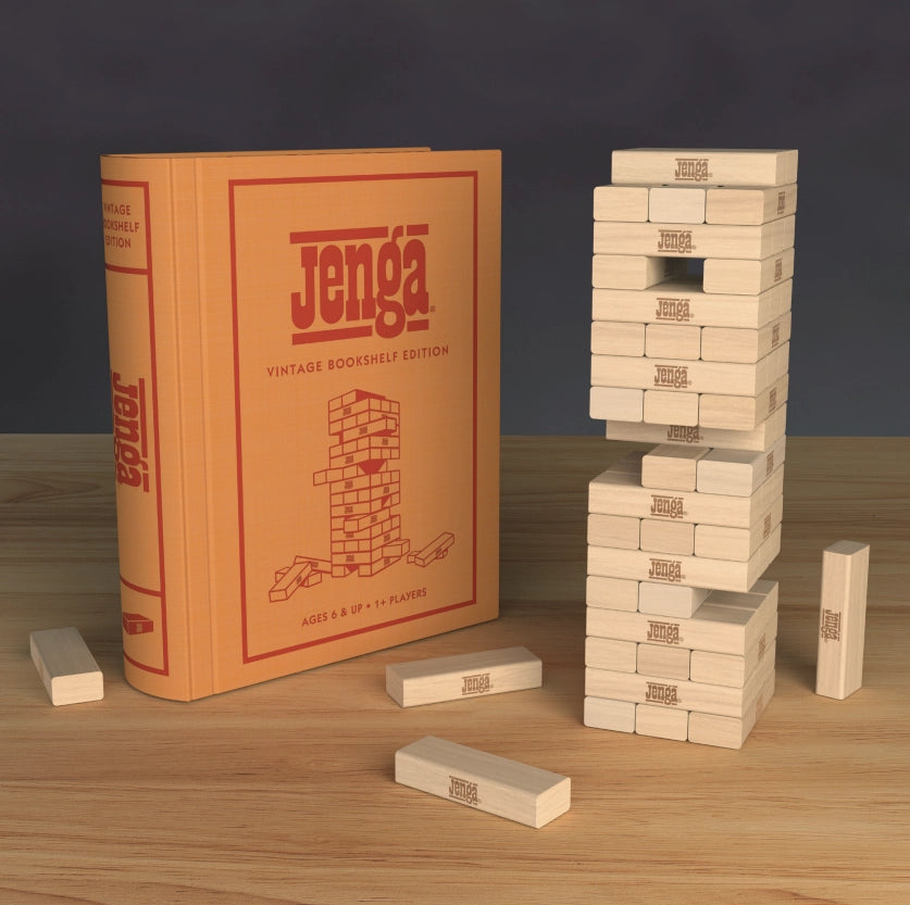Jenga Vintage Game Book