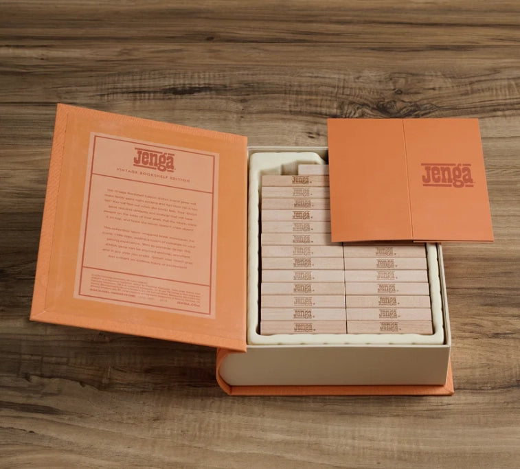Jenga Vintage Game Book