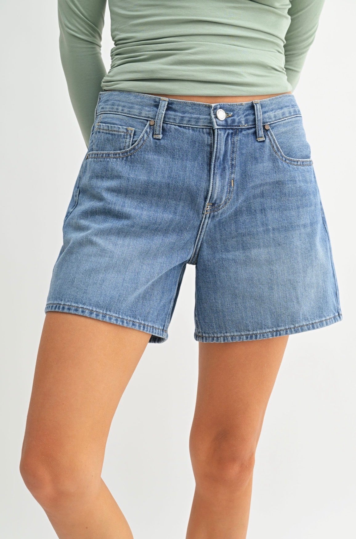 Classic denim shorts