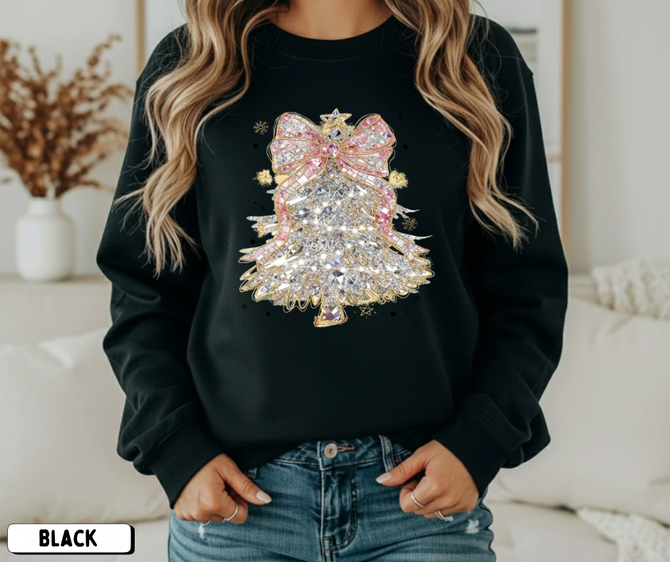 Christmas Tree Gem Sweater