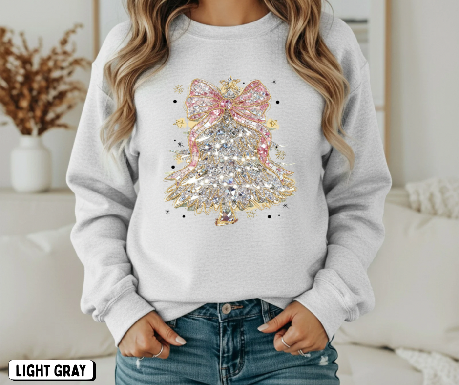 Christmas Tree Gem Sweater